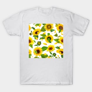 new watercolor sunflower 1 T-Shirt